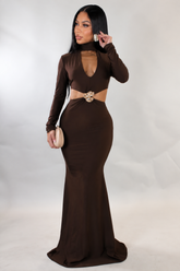Thinking About Me Maxi Dress