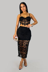 Floral Fantasy Skirt Set