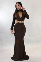 Thinking About Me Maxi Dress