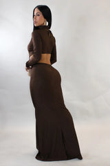 Thinking About Me Maxi Dress