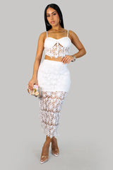 Floral Fantasy Skirt Set